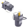 25W 110V AC Gear Motor Electric Motor Variable Reduction Controller