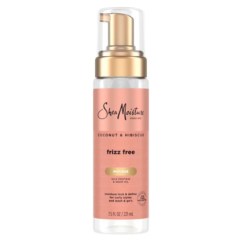 SheaMoisture Curl Mousse Coconut and Hibiscus for Frizz Control Styling