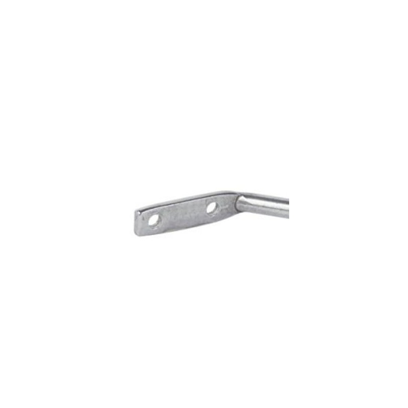 Alberts 326197 Garden Gate Latch Stainless Steel Plate Length 55