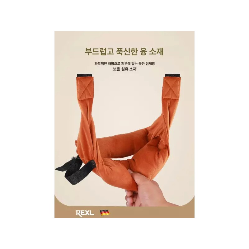 가정용 경추 견인기 목견인 스트레칭 목디스크 치료기 목보호대 [120-165cm] Home
