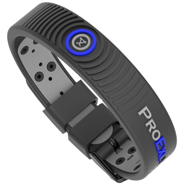 PROEXL Ultimate Magnetic Bracelet - Waterproof and Fits all Wrists - Stay Active (Black Blue)