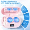 Portable Contact Lens Cleaner with Blue Light,LXIANGN Rechargeable Contact Lens