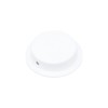 MY MIRONEY 4PCS 2" Round Recessed Cabinet Pulls White Flush