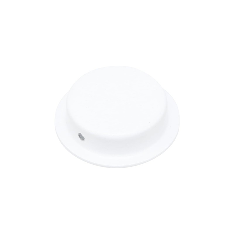 MY MIRONEY 4PCS 2" Round Recessed Cabinet Pulls White Flush