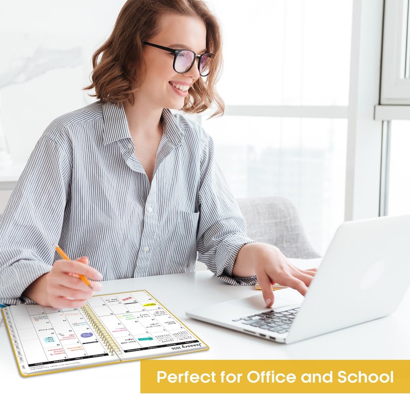 2026 Planner, Weekly and Monthly Planner, January 2026 - December