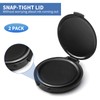 SAYEEC Fingerprint Ink Pad, Thumbprint Ink Pad for Office Notary
