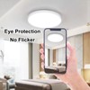 MOLVCE Ceiling Light LED Ceiling Light Flat Round 36 W
