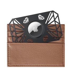 TALENANA for AirTag Card Airtag Card Case Airtag Wallet Storage Card Thin Lightweight Airtag Protective Case Air Tag Cover ABS Material Anti-Lost Anti-Theft Wallet Money Clip Coin Purse Business Card