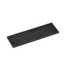 sourcing map Aluminum Heatsink 70x22x3mm E-Shape Black for M.2, for