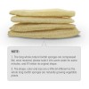Pack De 4 Esponjas De Lufa Natural Orgánica Para Baño