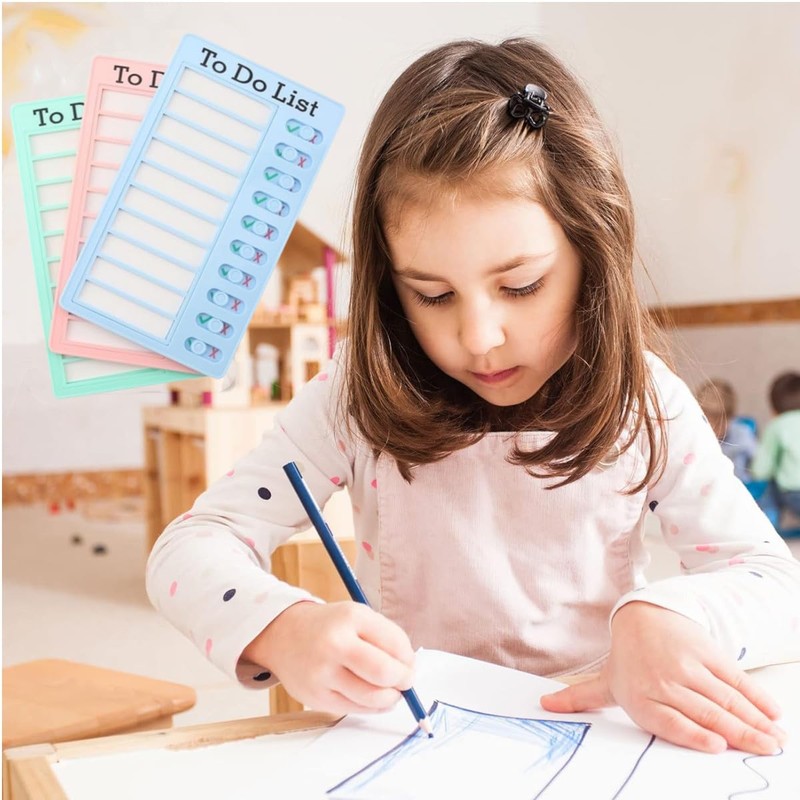JJiaoLinin Memo Checklist Boards, Pack of 3 to Do List