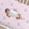 Bedtime Originals Tiny Dancer Fitted Crib Sheet - Pink, Animals,