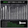 SWANLAKE 28-piece Punch and Chisel Set, Including Pin Punches, Taper