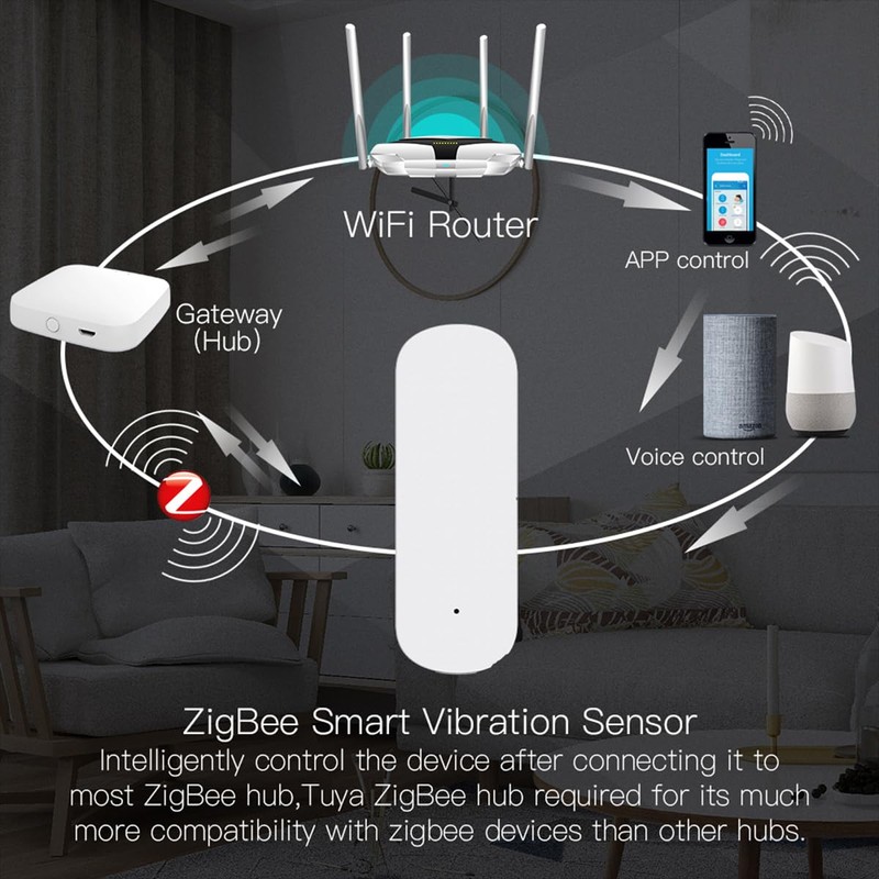 DollaTek Smart Vibration Sensor Motion Sensor Supports Sensing Vibration Drop