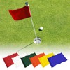 TIXIPEM Golf Flag with Tube Inserted [3pcs] - Nylon Putting