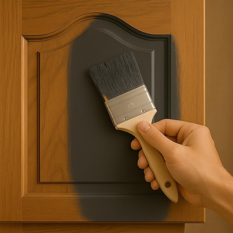 Bathworks Cabinet & Furniture Paint - Satin Finish, Easy Application,