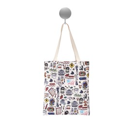 CMNIM Mafia Gift The Sopran-s Character Makeup Bag The Many Saints of Newa-k Movie Gifts for True Crime Lovers Mafia Merch (Sopran-s Character TB)