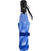 DUA GAL Clear Skies Folding Umbrella Auto Open Close Fiberglass