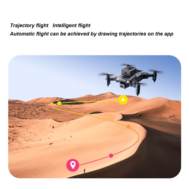 KY912 Mini Drone 4 Way Obstacle Avoidance Folding Quadcopter HD