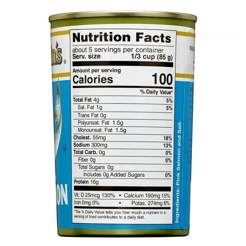 Rubinstein's Fancy Wild Alaska Pink Salmon 14.75 oz., 4 pk.