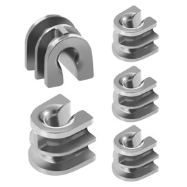 Opzour 5-Pack String Trimmer Head Eyelet Sleeves, Replacement Weed Eater Head Parts for Stihl FS90R FS100RX FS110R FS130R FS240R FS55 FS56 FS80 FS85 FS110, Trimmer Head Parts for Autocut 25-2 Eyelets