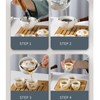 Scizorito Ceramic Portable Travel Tea Set, Chinese Kungfu Tea Set