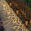 Go2garden 6Pcs Garden Solar Lights Outdoor Stakes Decorative Lighting for