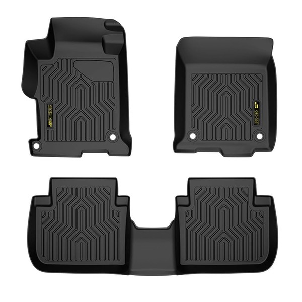 ANDPLAY TPE Floor Mats Cargo Liners Compatible with Honda Accord