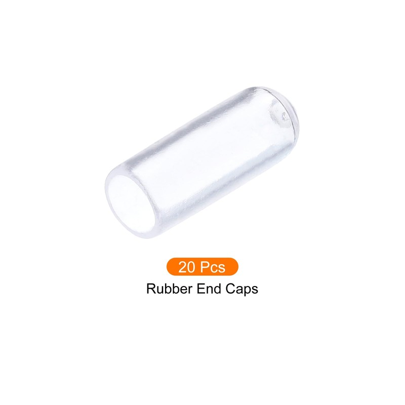 Rebower Screw Thread Protector Cover Rubber End Caps, [for Screw,