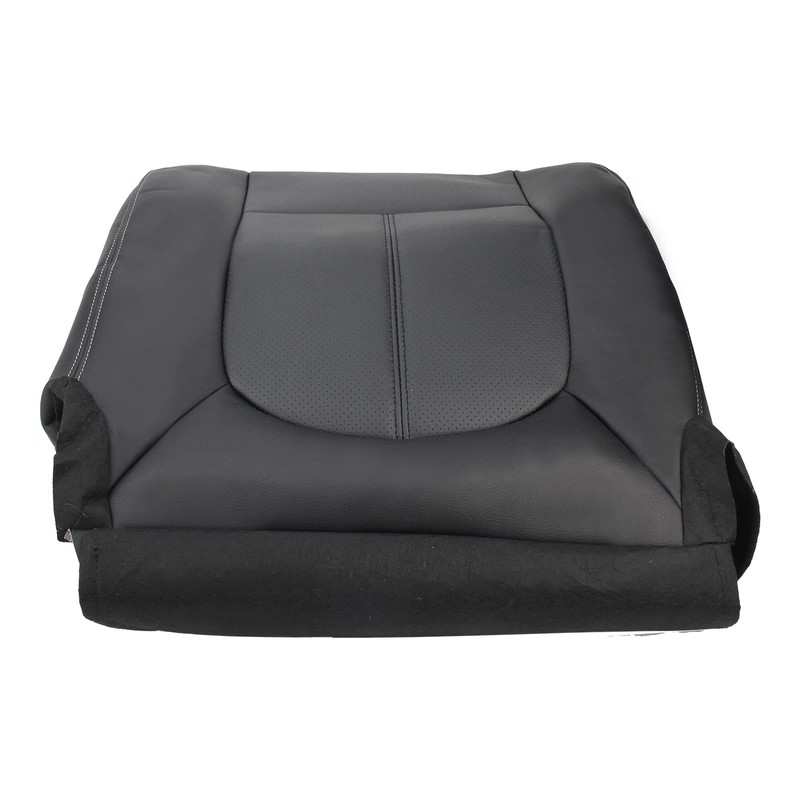 Carbhub Driver Bottom Perforated Leather Seat Cover for Ford F250