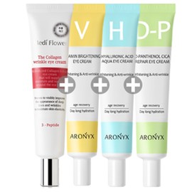 Real Collagen Triple Effect Eye Cream 40mlx4 Wrinkle Improvement Functionality - 17. Collagen + Vitamin + Hyal + Dipanthenol / 리얼콜라겐 트리플 이펙트 아이크림 40mlx4개주름개선 기능성 - 17.콜라겐+비타민+히알+디판테놀