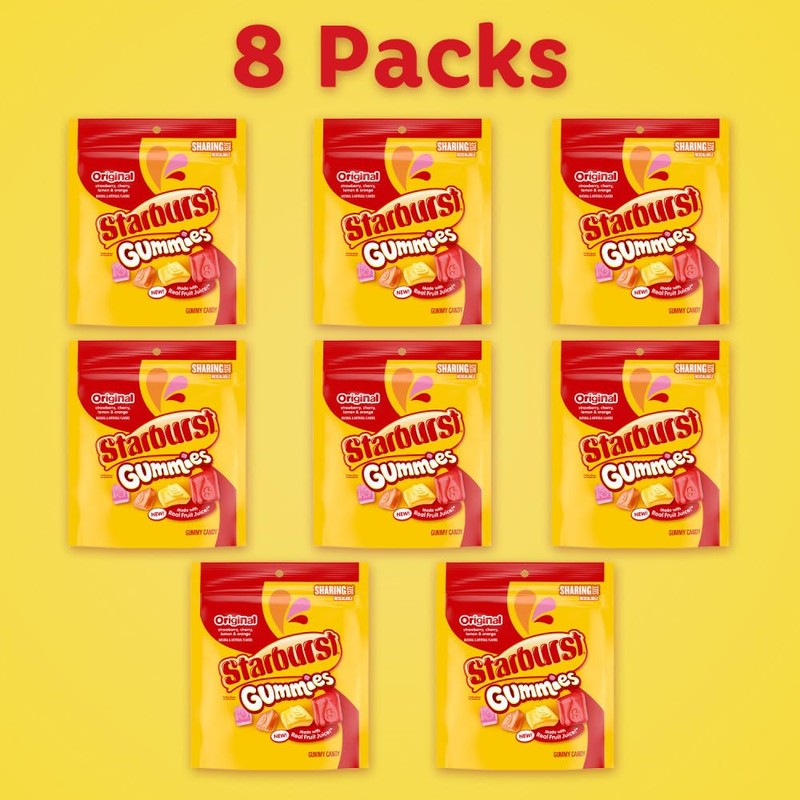 STARBURST Gummies Original Gummy Candy, Sharing Size, 9 oz Bag