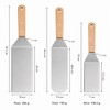 YFTSHK - Espatula Cocina Acero Inoxidable, Espatulas Reposteria Multiusos, 4