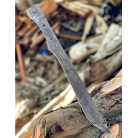 HAWK KNIVES 21 inch Damascus Knife Blank for Knife Making Full Tang Bolo Machete Blade Blank