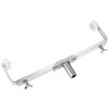 QWORK Aluminum Alloy Adjustable Paint Roller Frame for Large-Scale Projects,