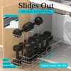 STORKING 2 Pack Under Sink Organizer 9" W X18 D,