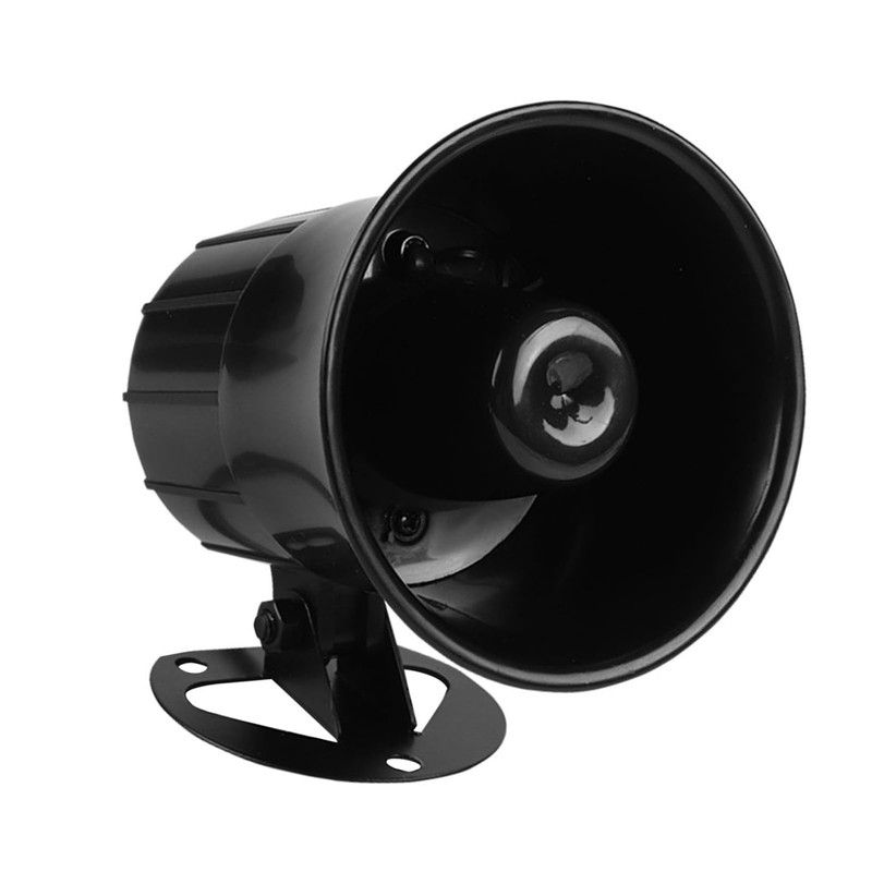 AOWINHIT DC 12V 115dB LoudWire Horn Alarm Siren for Outdoor