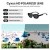 Cyxus Women's Sunglasses, Cat Eye Frame, Polarized Lenses, UV Protection,