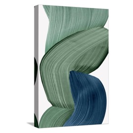 ART.COM Stretched Canvas Print Harmonious Green III by PI Studio, 12" x 18"