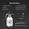 VIVOSUN 0.5Gal Handheld Garden Sprayer, 2L Pump Sprayer, 68 Oz