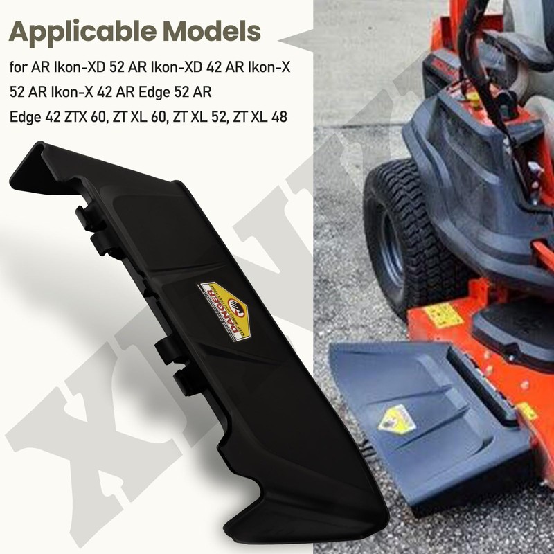 XINKE 04795000 Side Discharge Chute Compatible with Ari-ens & Gravely
