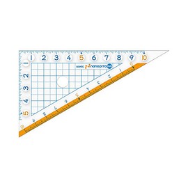 ソニック ナノピタ キッズ 三角定規 10cm