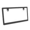 License Plate Frame, Slim Type, Black, Compatible with New Standard