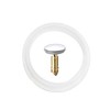 Qrity 4 Pcs O-Rings Gasket 32mm, Sink Plug Seal, Lip