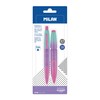 MILAN Blister pack 1 ballpoint pen + 1 mechanical pencil