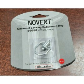 Novent Rectorseal Novent Tamper Resistant Refrigerant Locking Cap Multi Key Tool 86698