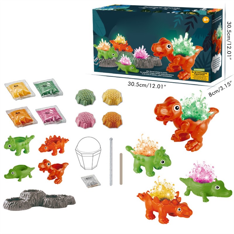 DIY Crystal Growing Science Experiment Kit for Kids Grow 4