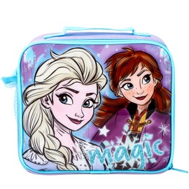TDL Elsa and Anna Lunch Bag Magic Children's School or Travel Dinner Bag