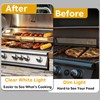 SDRZJX 5W 12V Bulbs for BBQ Grill Clear White Light