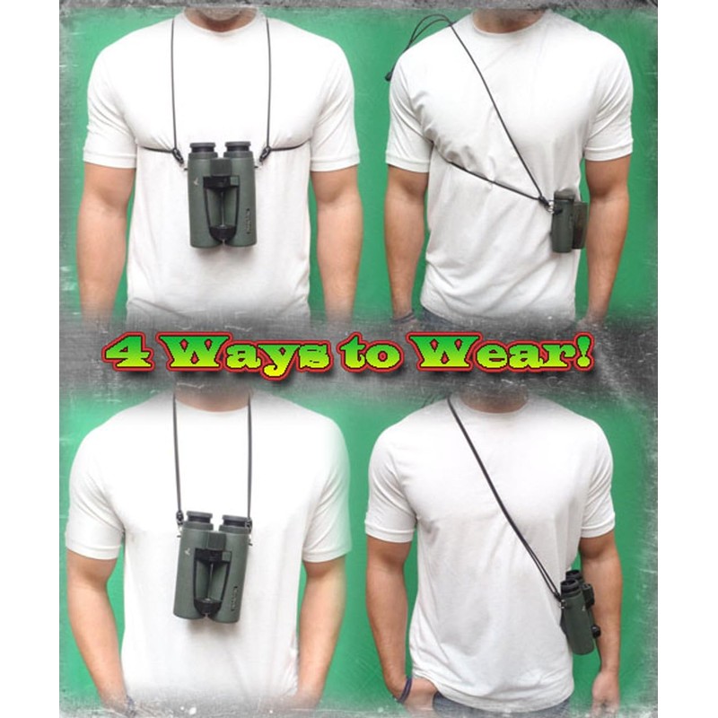 Rick Young Outdoors Premium Binocular Harness - Adjustable Chest Strap